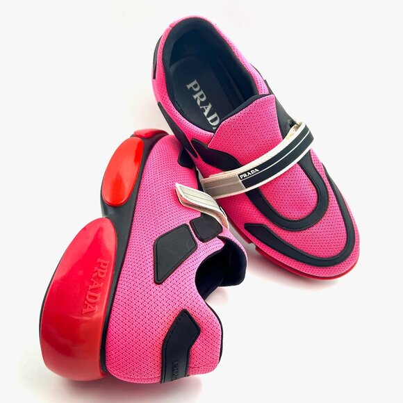 FINAL DROP! Prada Low Top Cloudburst Sneakers EUC - Picture 1 of 13
